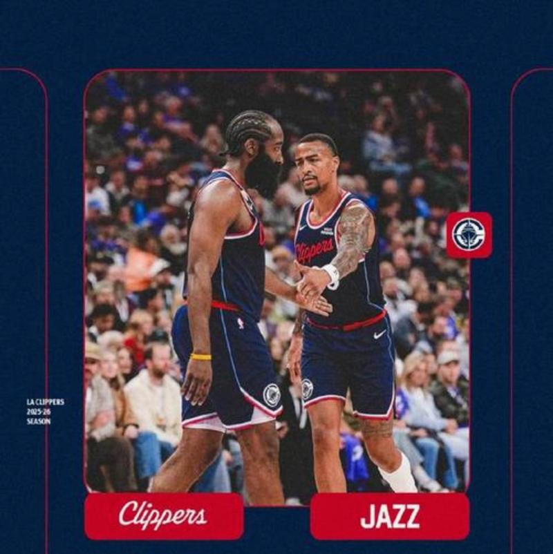 快船对爵士大比分