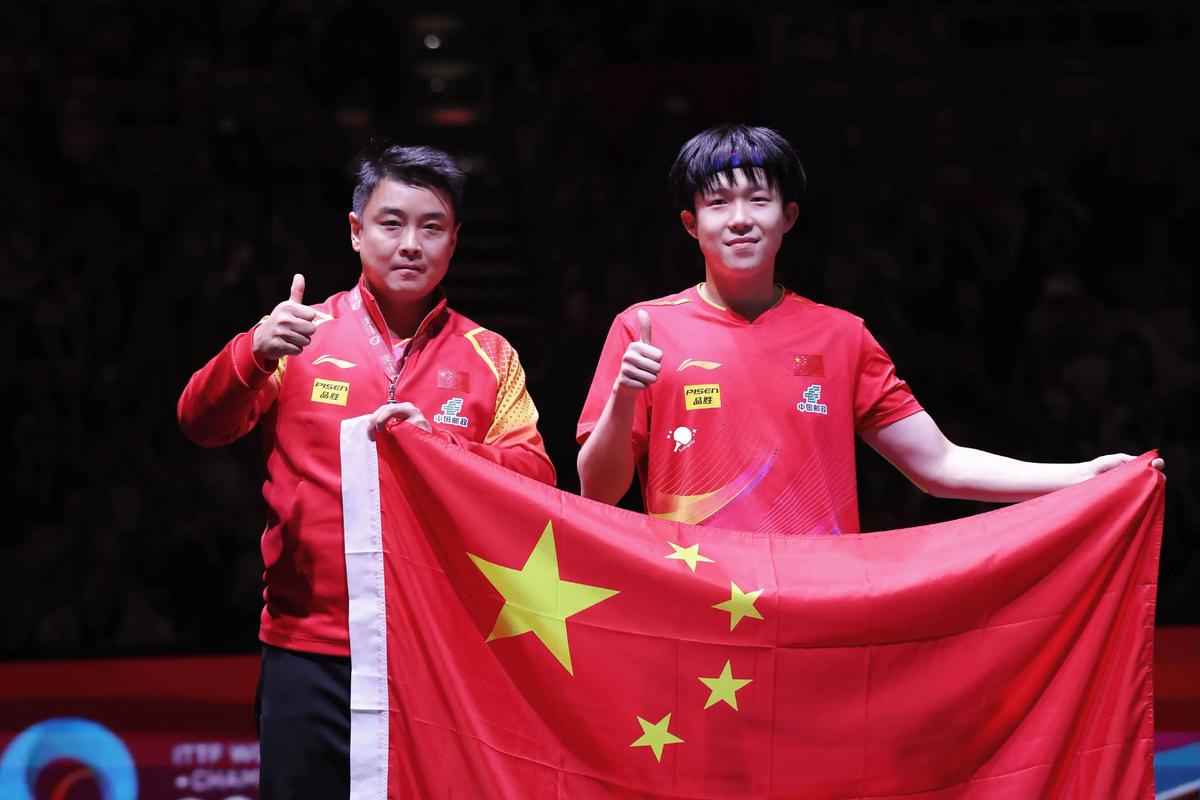 乒乓球世界冠军想拿全国冠军