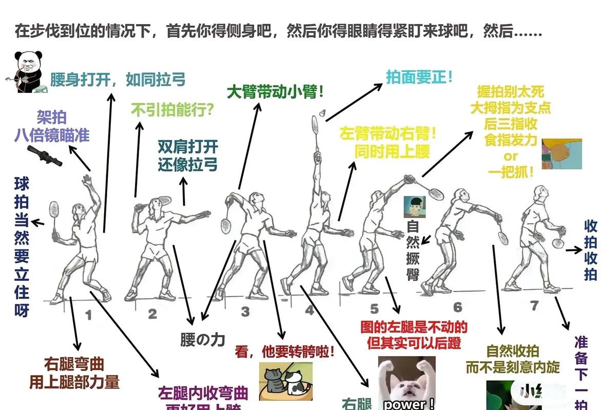 羽毛球站位姿势