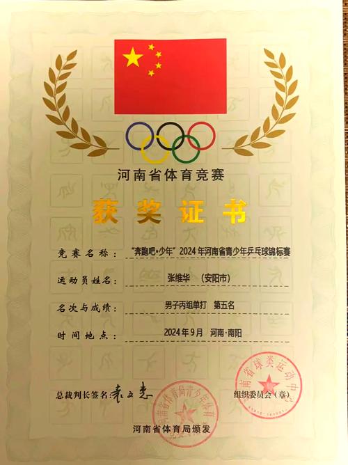 奥运乒乓球获奖